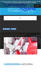 Mobile Screenshot of carrozzeriaazzurra.net
